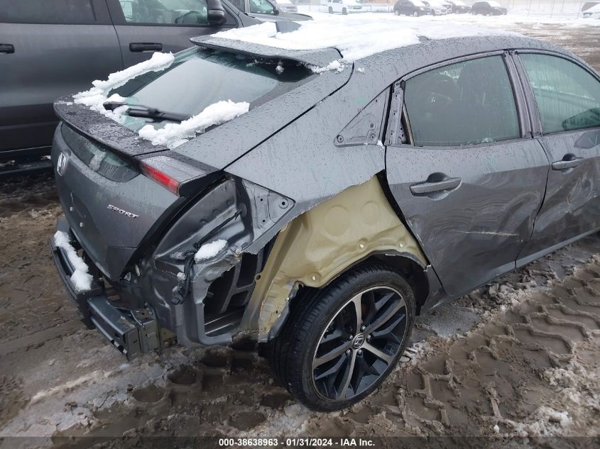 2021 HONDA CIVIC SPORT - SHHFK7H47MU211058