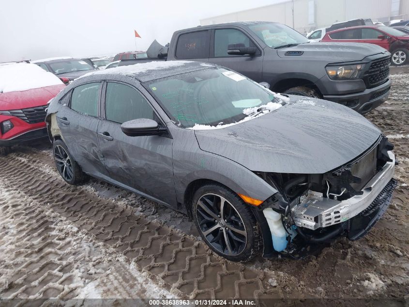 2021 HONDA CIVIC SPORT - SHHFK7H47MU211058
