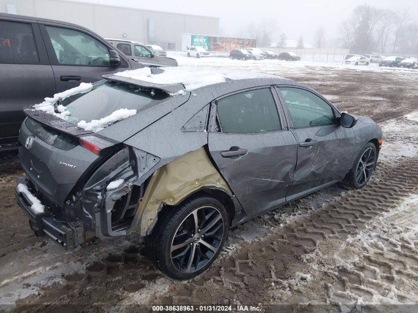 2021 HONDA CIVIC SPORT - SHHFK7H47MU211058