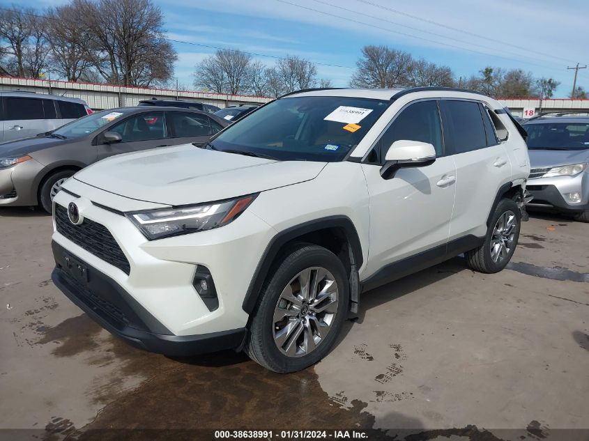 2022 TOYOTA RAV4 XLE PREMIUM - 2T3C1RFV5NW186171