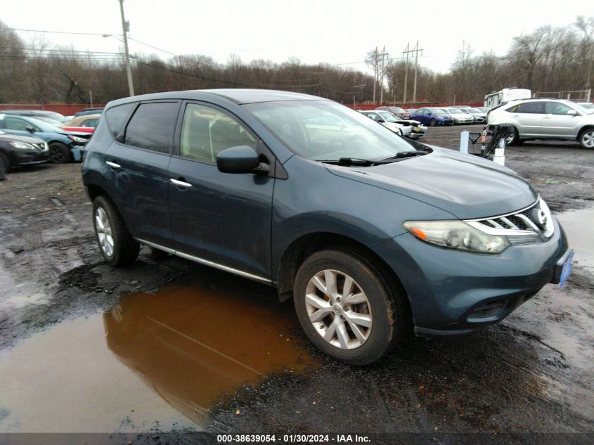 2013 NISSAN MURANO S - JN8AZ1MW6DW306609