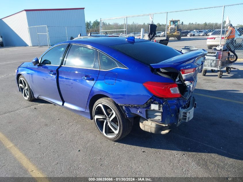 2018 HONDA ACCORD SPORT - 1HGCV2F39JA047438