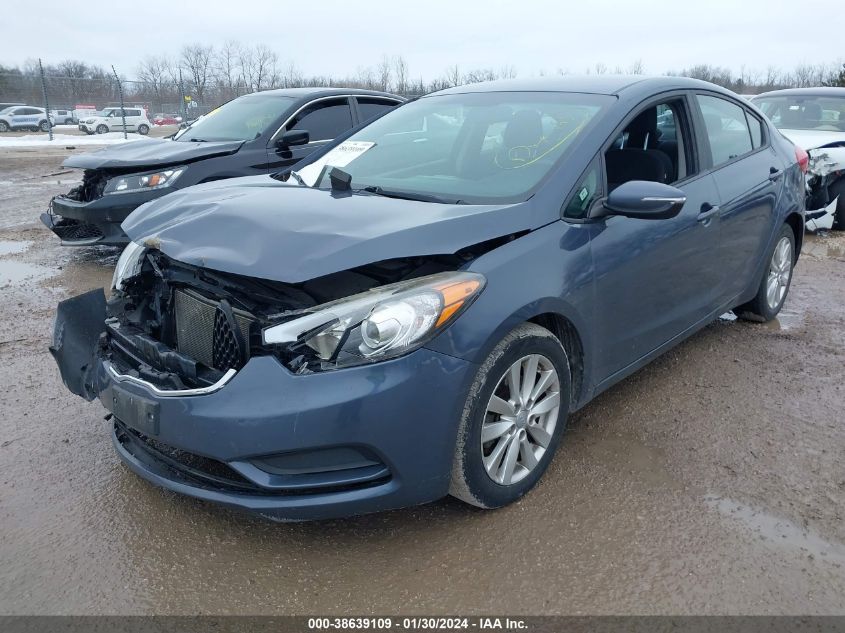 2014 KIA FORTE LX - KNAFX4A68E5093129