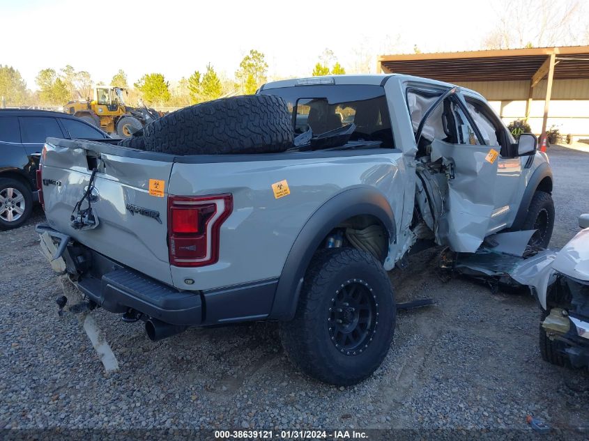 2017 FORD F-150 RAPTOR - 1FTFW1RG4HFC17641