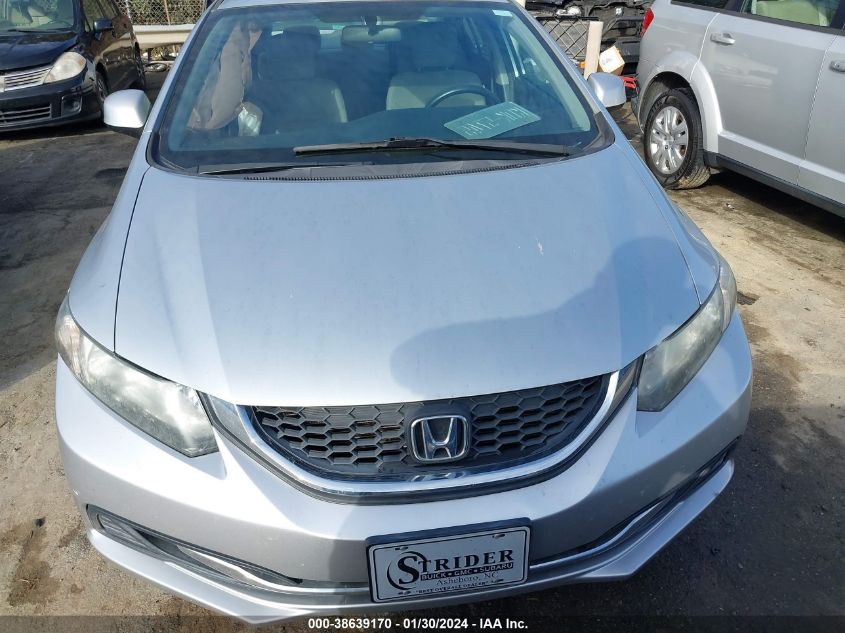 2013 HONDA CIVIC LX - 2HGFB2F53DH583458