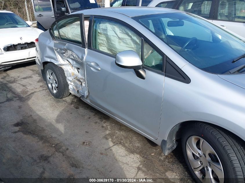 2013 HONDA CIVIC LX - 2HGFB2F53DH583458