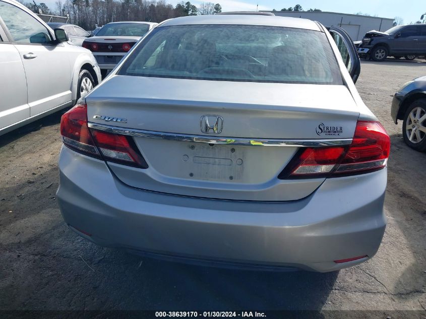 2013 HONDA CIVIC LX - 2HGFB2F53DH583458