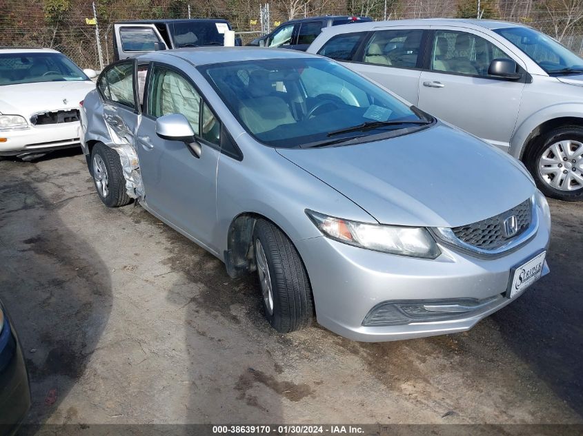 2013 HONDA CIVIC LX - 2HGFB2F53DH583458