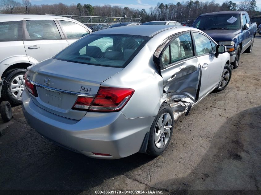 2013 HONDA CIVIC LX - 2HGFB2F53DH583458