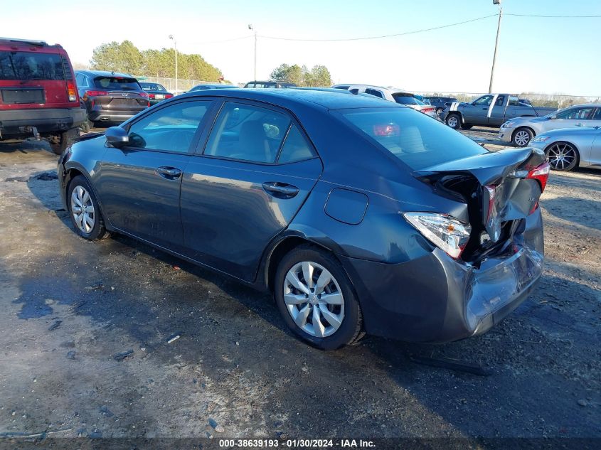 2015 TOYOTA COROLLA LE - 2T1BURHE3FC358273