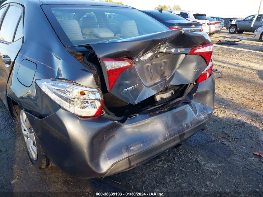 2015 TOYOTA COROLLA LE - 2T1BURHE3FC358273