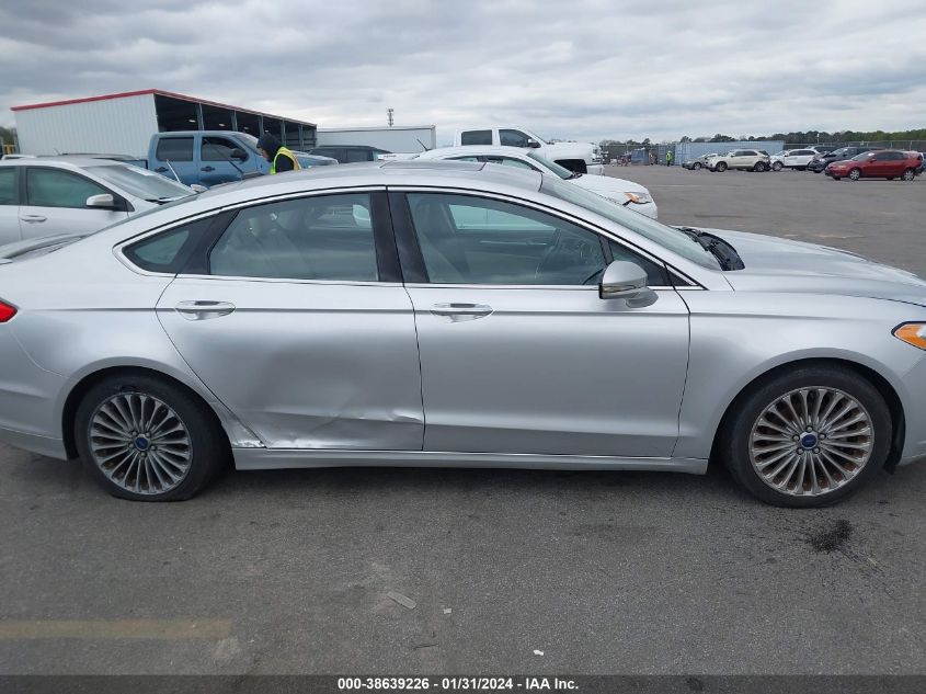 2014 FORD FUSION TITANIUM - 3FA6P0K91ER277464