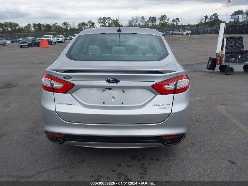 2014 FORD FUSION TITANIUM - 3FA6P0K91ER277464