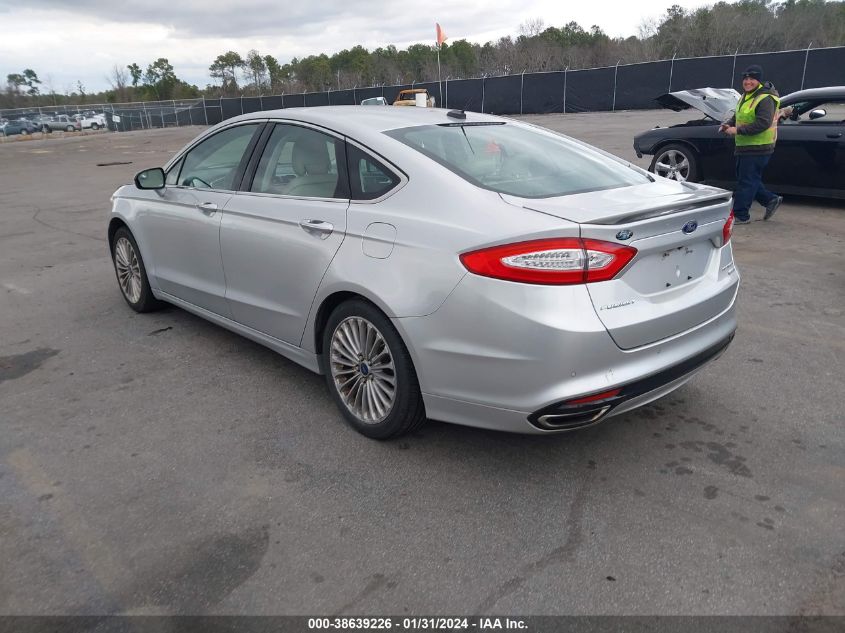 2014 FORD FUSION TITANIUM - 3FA6P0K91ER277464