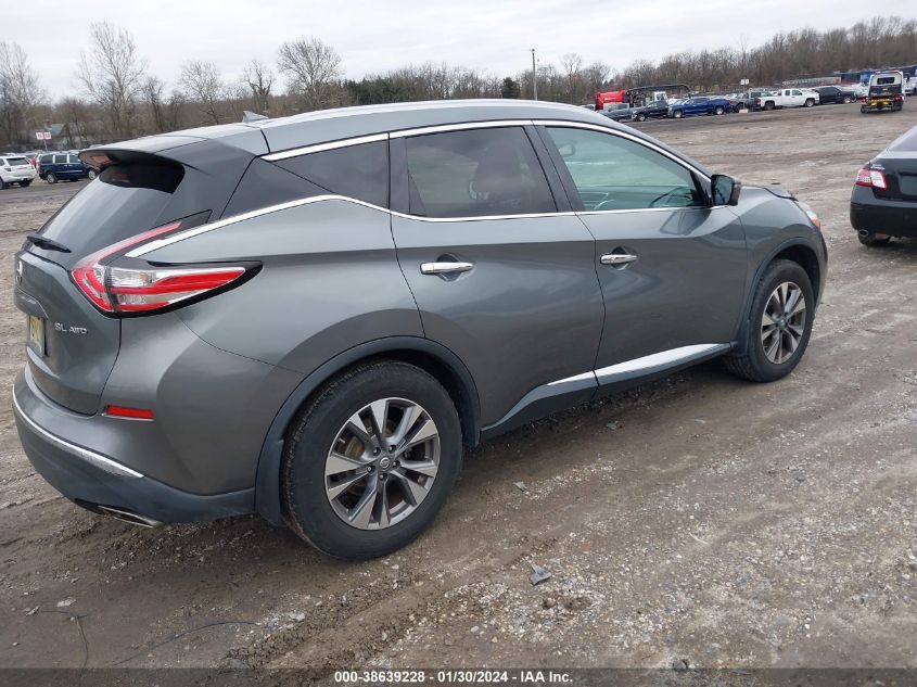 2016 NISSAN MURANO SL - 5N1AZ2MH3GN111267