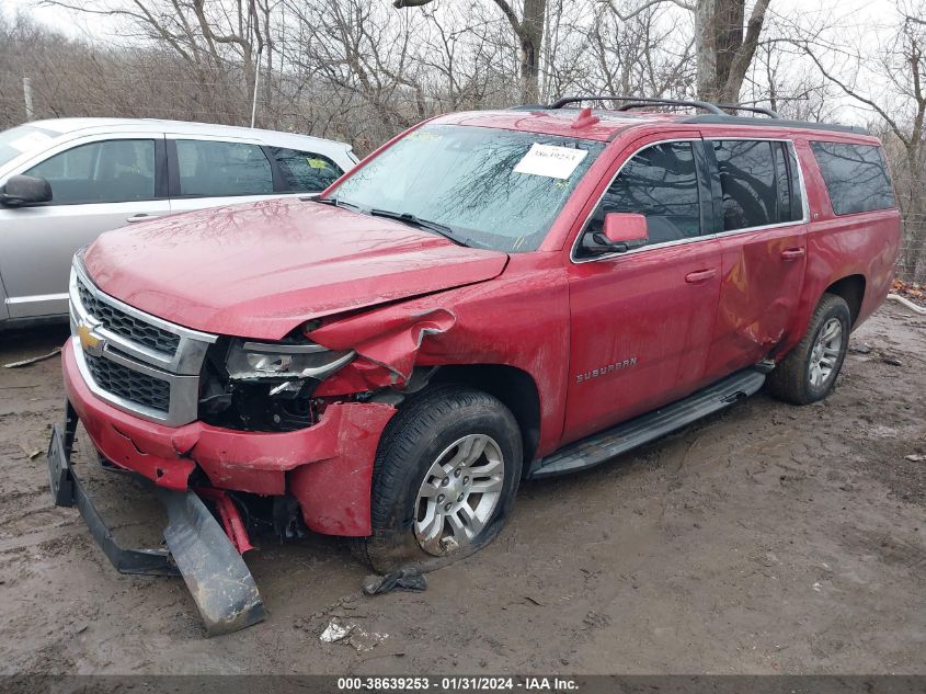2015 CHEVROLET SUBURBAN 1500 LT - 1GNSKJKC1FR520476