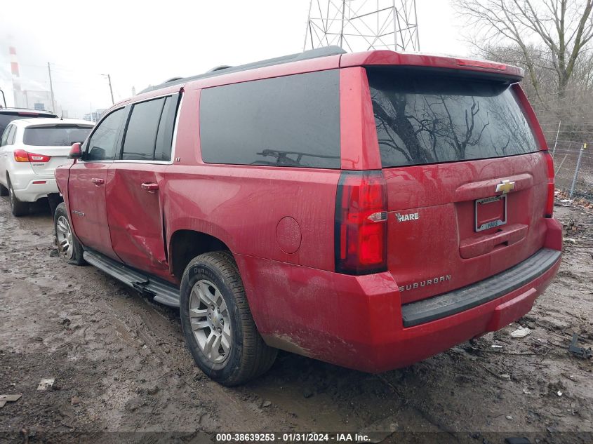 2015 CHEVROLET SUBURBAN 1500 LT - 1GNSKJKC1FR520476