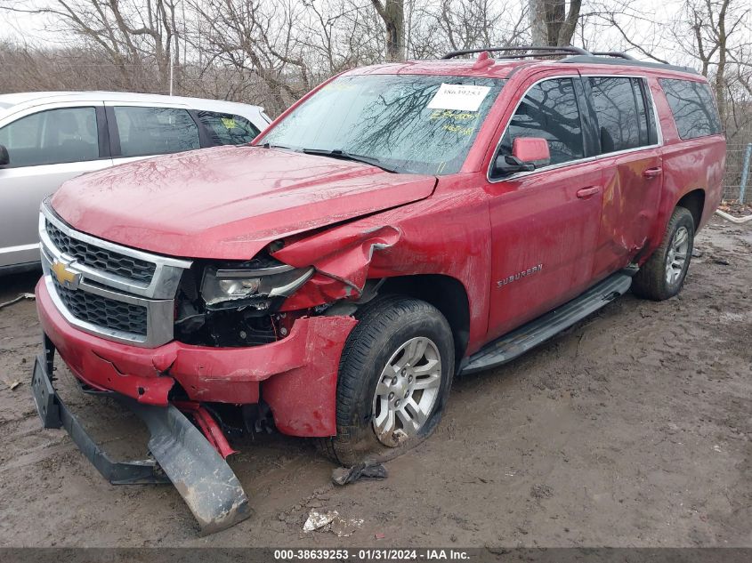 2015 CHEVROLET SUBURBAN 1500 LT - 1GNSKJKC1FR520476