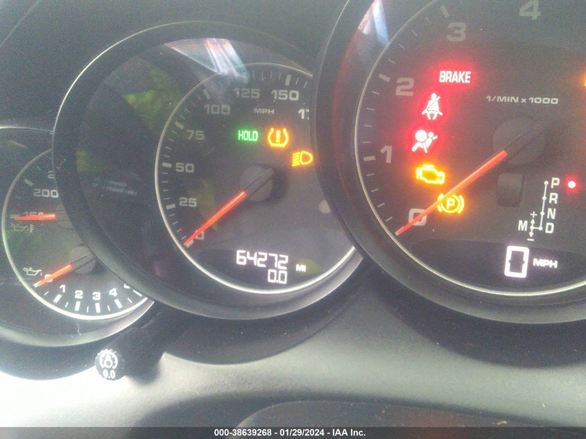 VIN WP1AA2A23JKA00981 2018 PORSCHE CAYENNE PLATINUM EDITION