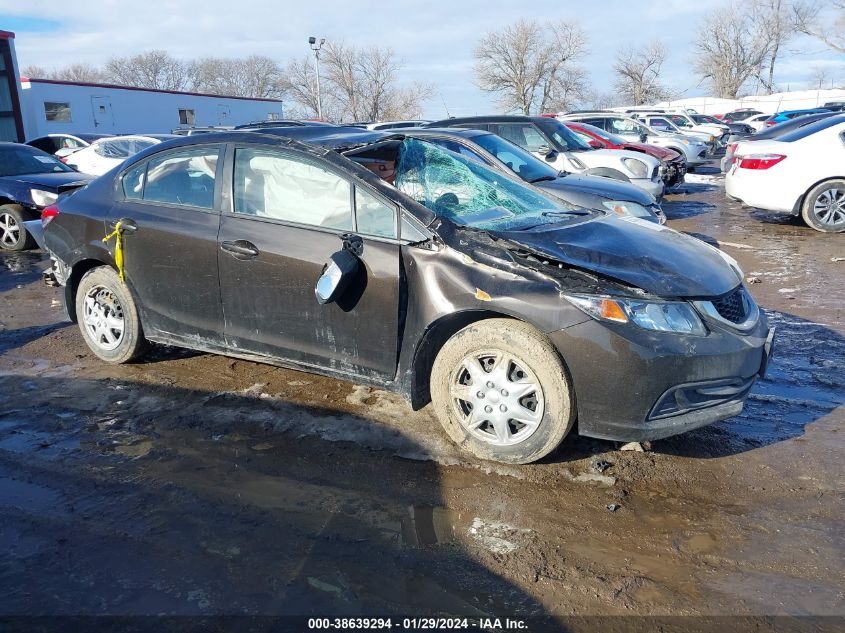 2014 HONDA CIVIC LX - 2HGFB2F57EH516766