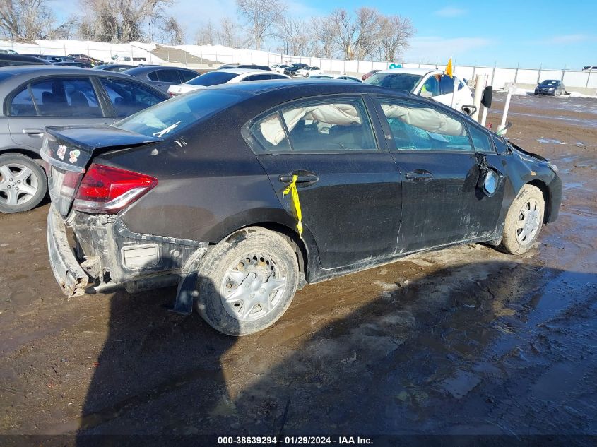 2014 HONDA CIVIC LX - 2HGFB2F57EH516766