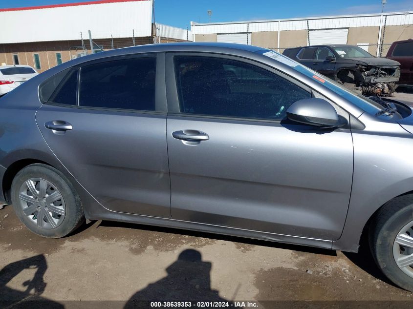 2022 KIA RIO S - 3KPA24AD3NE439988