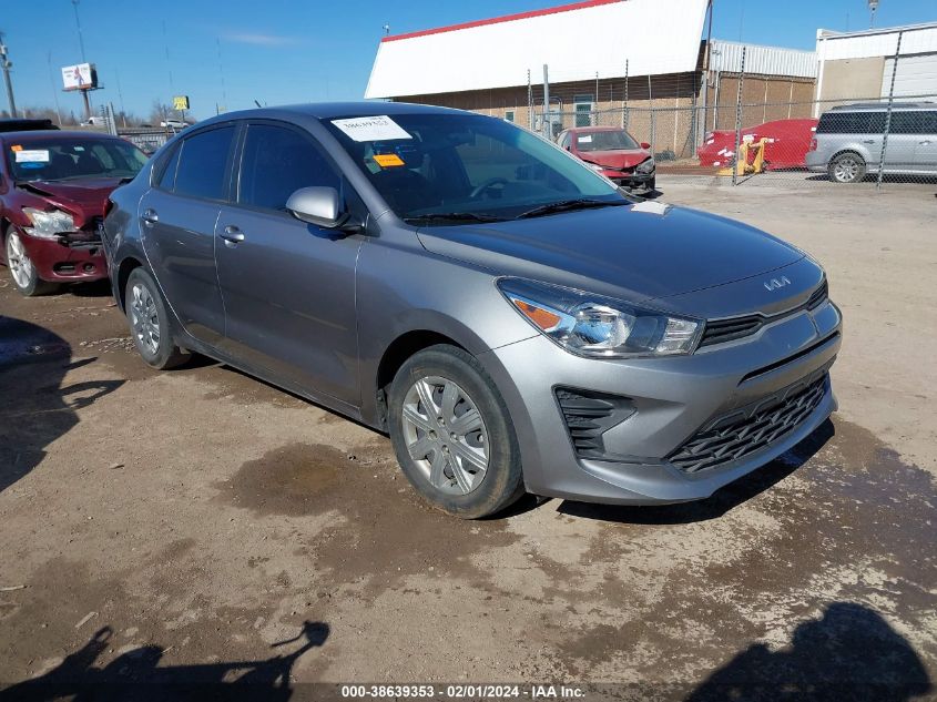 2022 KIA RIO S - 3KPA24AD3NE439988