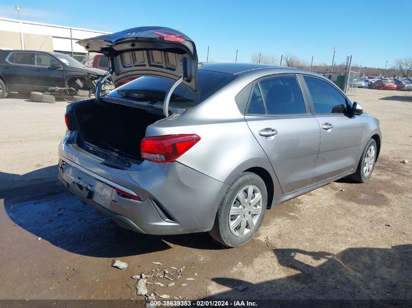 2022 KIA RIO S - 3KPA24AD3NE439988