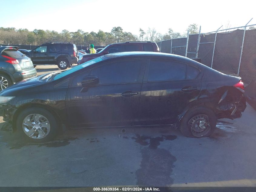 2015 HONDA CIVIC LX - 2HGFB2F55FH552456