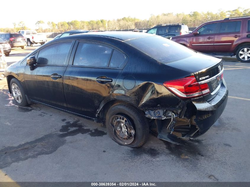 2015 HONDA CIVIC LX - 2HGFB2F55FH552456