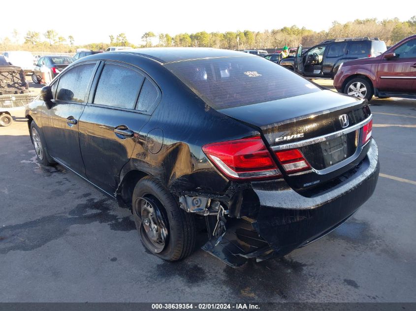 2015 HONDA CIVIC LX - 2HGFB2F55FH552456