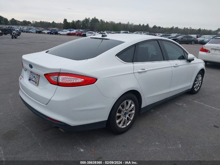 2015 FORD FUSION S - 3FA6P0G70FR219502