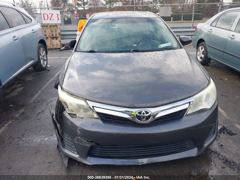 2013 TOYOTA CAMRY LE - 4T4BF1FKXDR281276