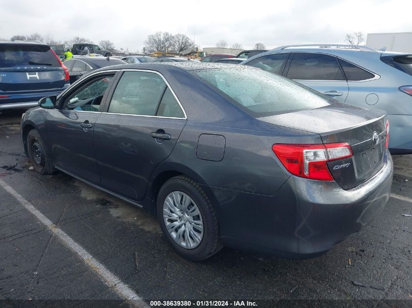 2013 TOYOTA CAMRY LE - 4T4BF1FKXDR281276
