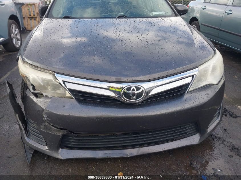 2013 TOYOTA CAMRY LE - 4T4BF1FKXDR281276