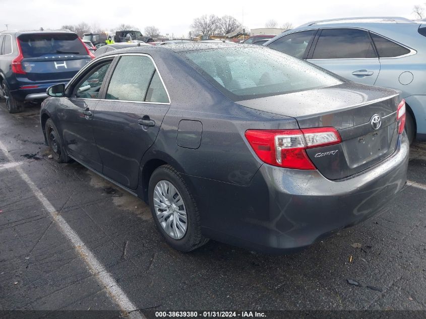 2013 TOYOTA CAMRY LE - 4T4BF1FKXDR281276