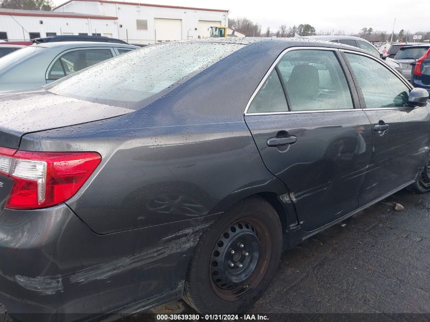 2013 TOYOTA CAMRY LE - 4T4BF1FKXDR281276