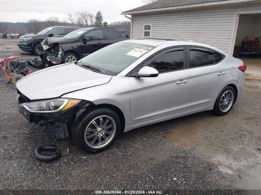 2017 HYUNDAI ELANTRA VALUE EDITION - KMHD84LF1HU360038