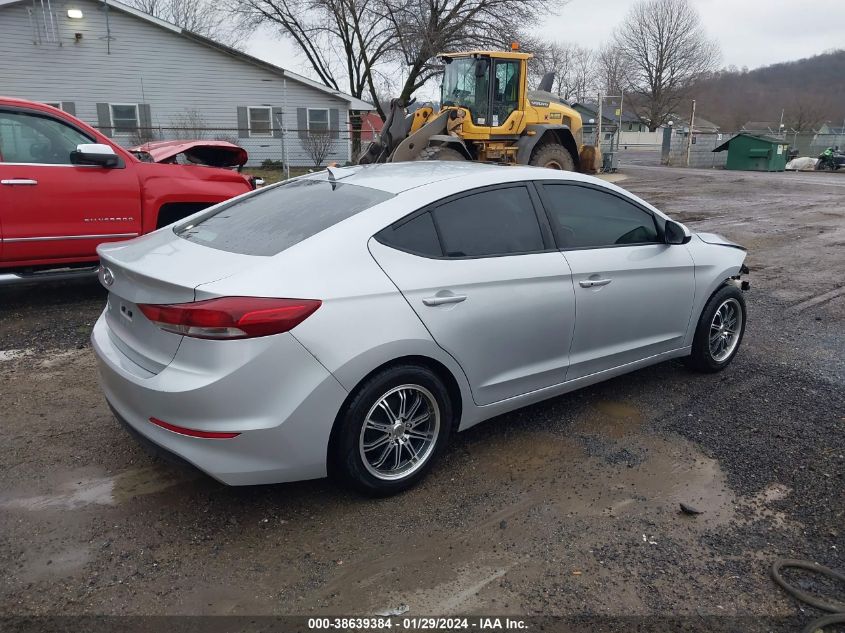 2017 HYUNDAI ELANTRA VALUE EDITION - KMHD84LF1HU360038