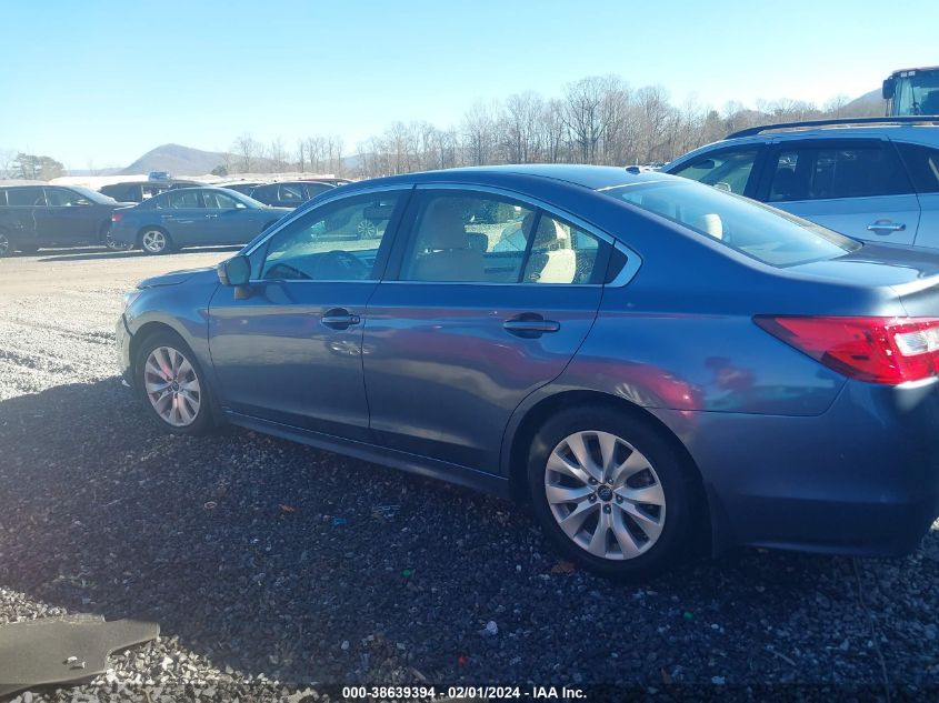 2015 SUBARU LEGACY 2.5I PREMIUM - 4S3BNBE60F3038788