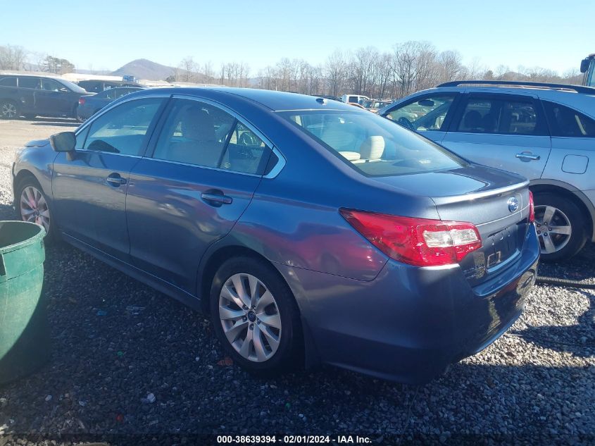 2015 SUBARU LEGACY 2.5I PREMIUM - 4S3BNBE60F3038788