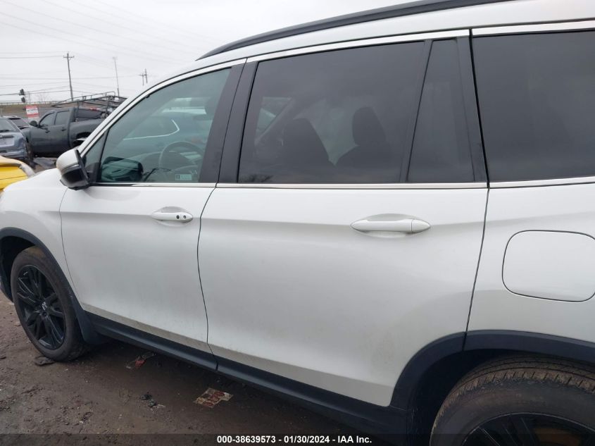 2021 HONDA PILOT SE - 5FNYF6H26MB074007