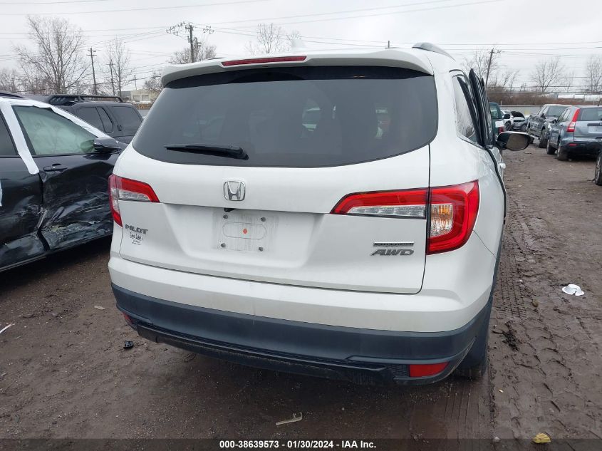 2021 HONDA PILOT SE - 5FNYF6H26MB074007