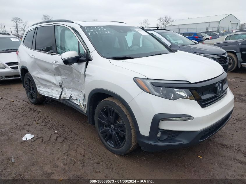 2021 HONDA PILOT SE - 5FNYF6H26MB074007