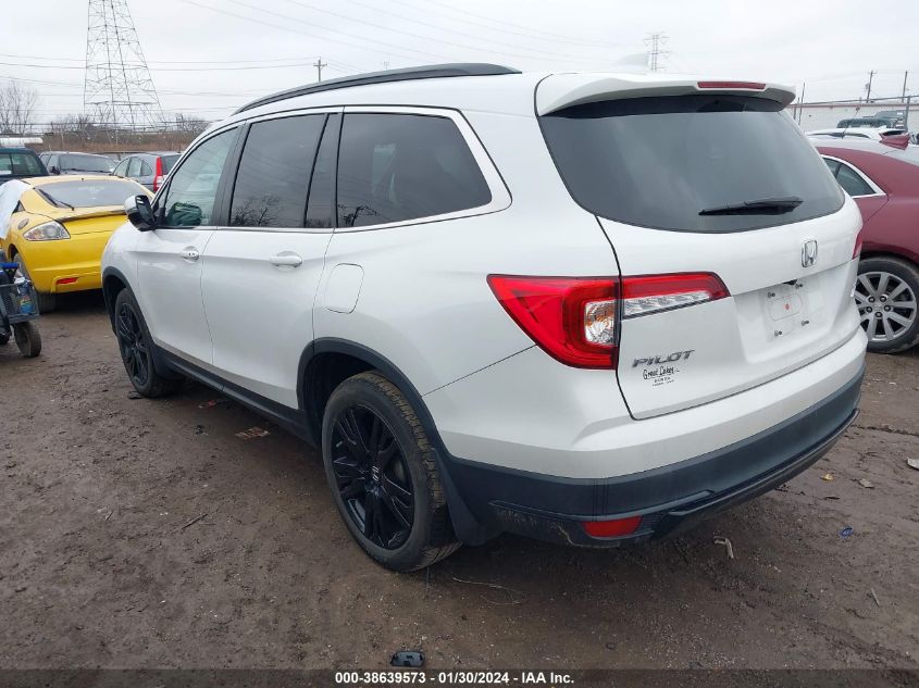 2021 HONDA PILOT SE - 5FNYF6H26MB074007
