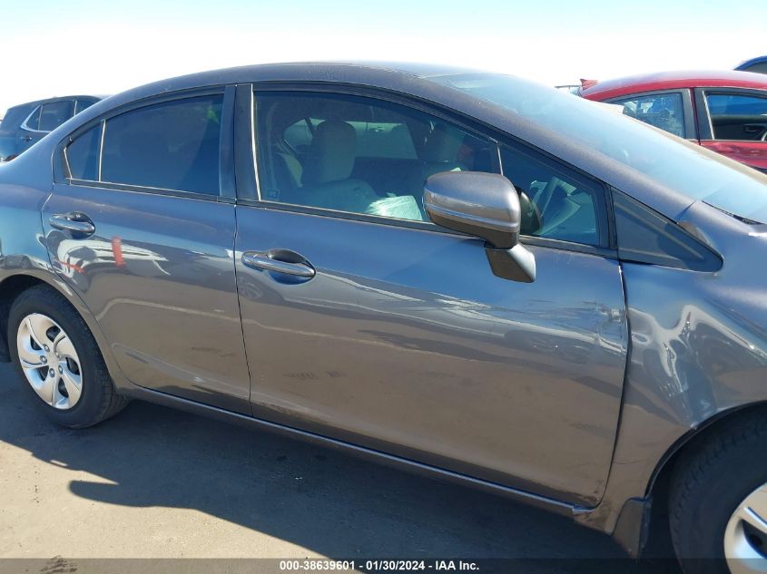 2014 HONDA CIVIC LX - 19XFB2F57EE005696