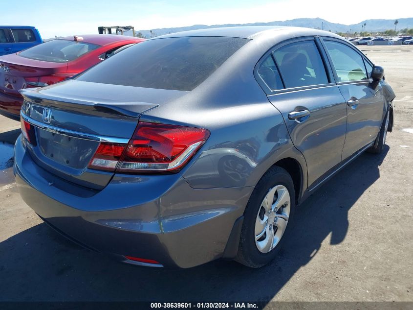 2014 HONDA CIVIC LX - 19XFB2F57EE005696