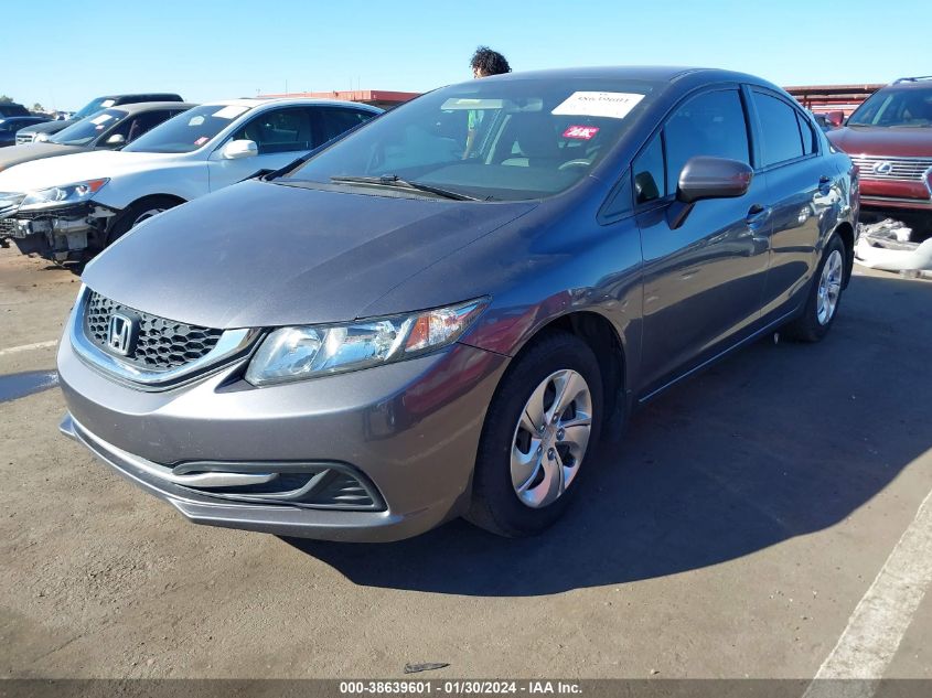 2014 HONDA CIVIC LX - 19XFB2F57EE005696