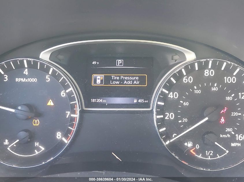 2016 NISSAN ALTIMA 2.5/2.5 S/2.5 SL/2.5 SR/2.5 SV - 1N4AL3AP8GC245815