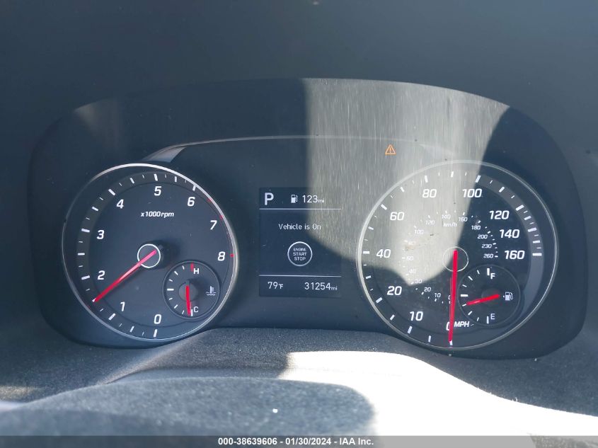 2019 HYUNDAI ELANTRA SPORT - KMHD04LB8KU813082
